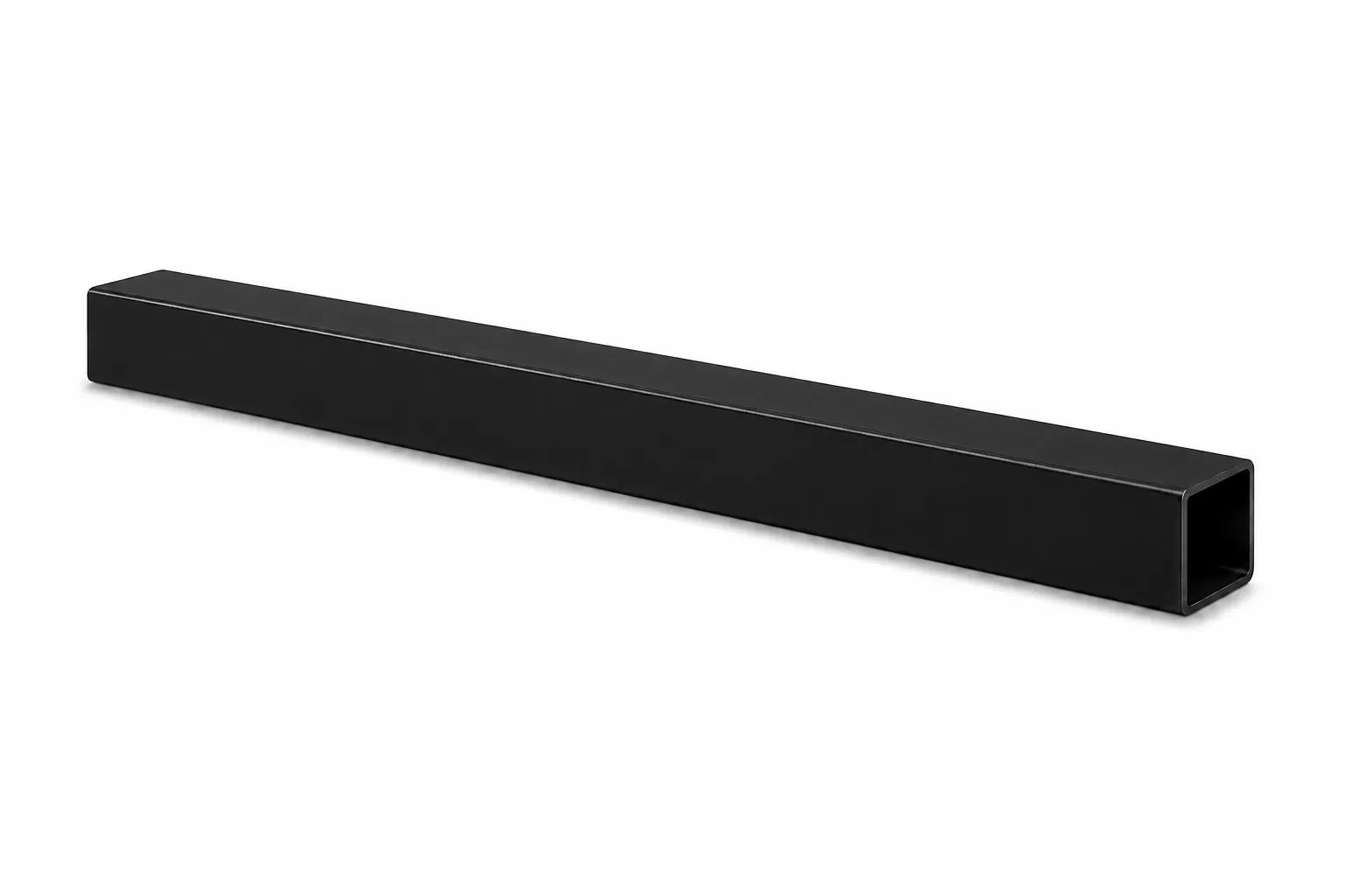 Floating pergola post C horizontal bar